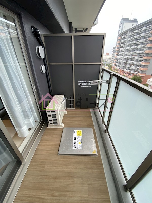 ファステート難波ミライズ ベランダ