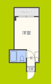 ラパンジール阿波座Ⅱ 間取り