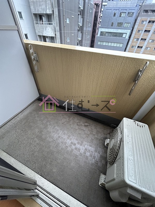 ジュネーゼグラン京町堀 ベランダ