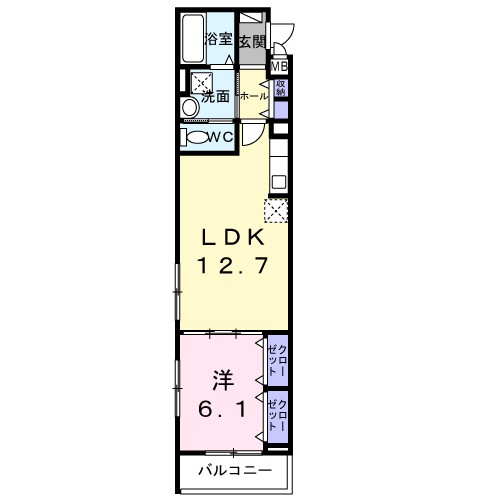 東正雀アパート 間取り
