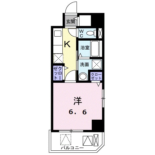 サニーレジデンス　高槻 間取り