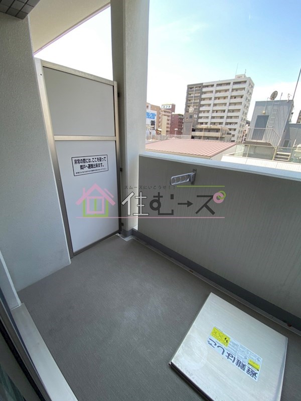 エスリード心斎橋EAST ベランダ