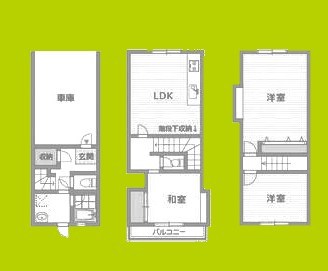 田川北2丁目戸建 間取り