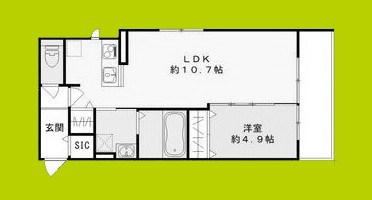 CASA　PINO　SOLO 間取り