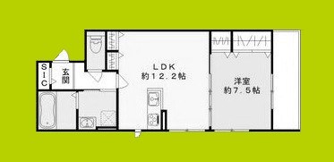 CASA　PINO　SOLO 間取り