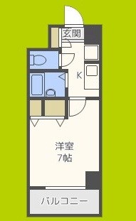 おおきに新大阪駅前サニーアパートメント 間取り