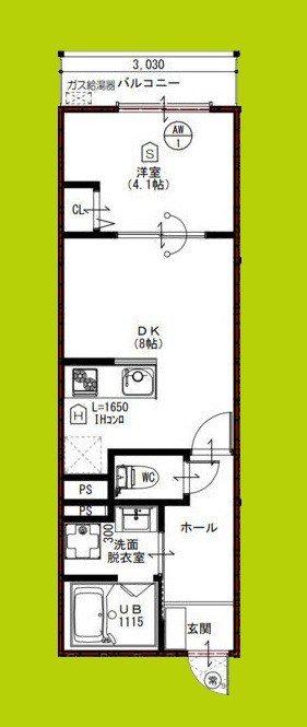 ウイング牧野駅前 間取り