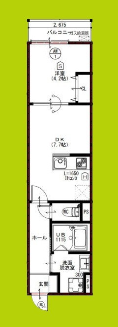ウイング牧野駅前 間取り
