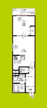ウイング牧野駅前 間取り