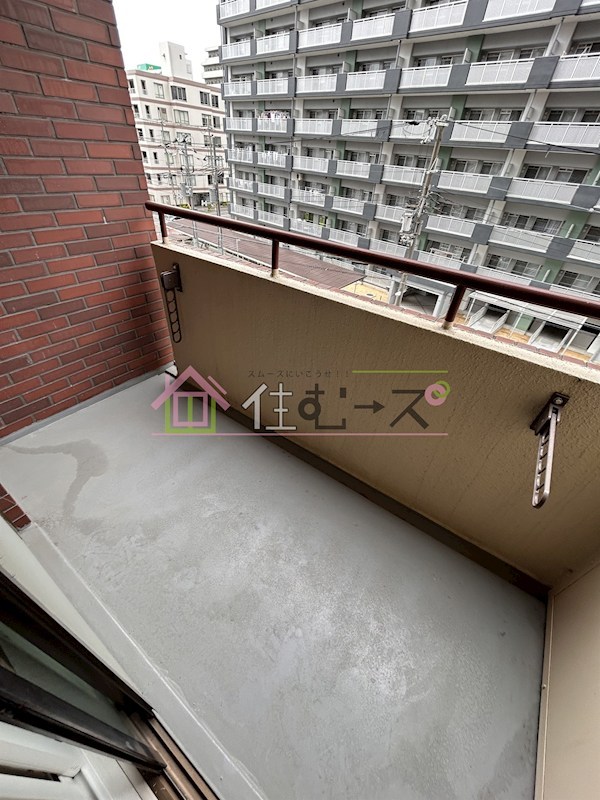 ライオンズマンション新大阪第3 ベランダ