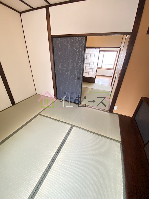 東淀川区下新庄5-2-15テラス ベッドルーム