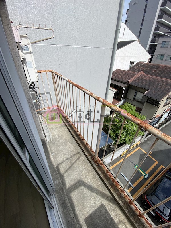 エリータ上新庄 ベランダ