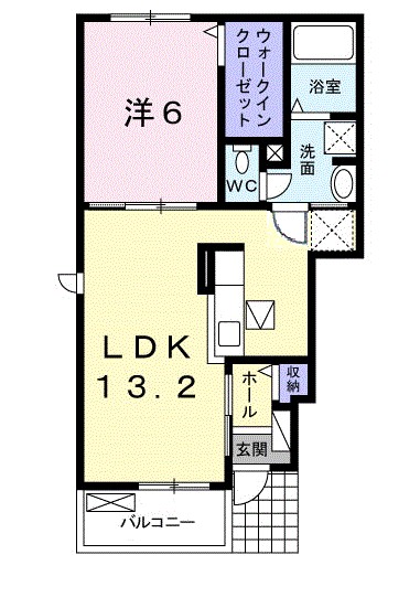 バニラ　ベル 間取り