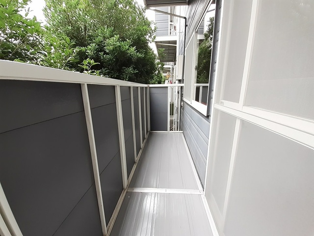 ハイツリバーサイド ベランダ