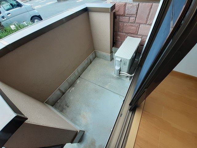 カサ　デ　フロール ベランダ
