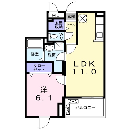 ブルーム国分 間取り