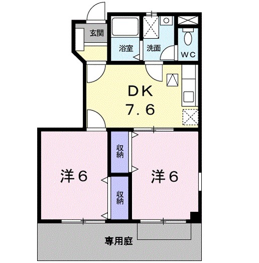 サンライト　ヒルＢ 間取り