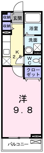 ビッグ　ウエスト 間取り