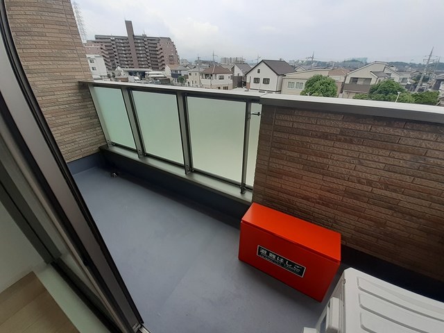 ポルチュラーカ ベランダ