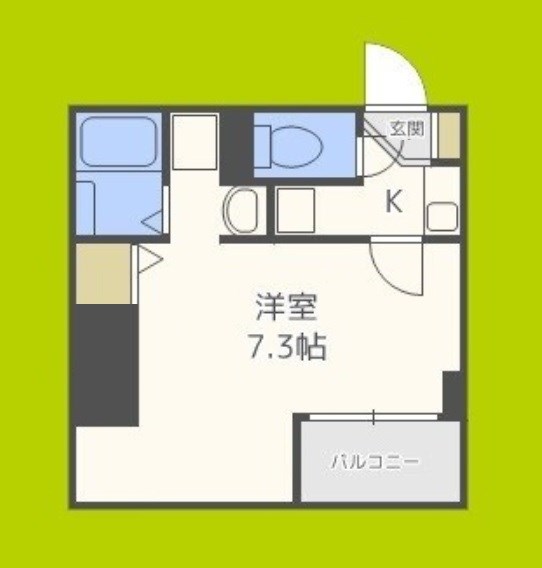 みおつくし東なんば 間取り
