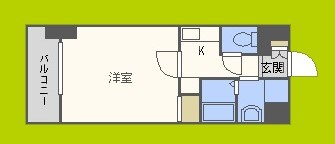 SWISS難波西 間取り