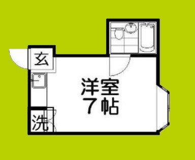 ノアーズアーク北堀江 間取り