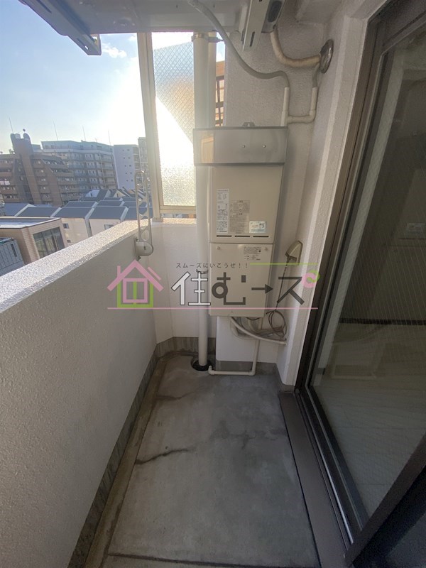 グランパシフィック難波南Ⅱ ベランダ