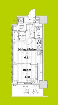 メイクス天王寺南 間取り
