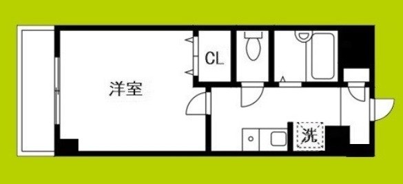 フルーレ住之江 間取り