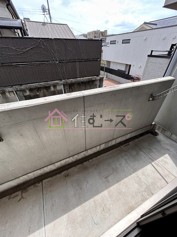 YG北畠ハウス ベランダ