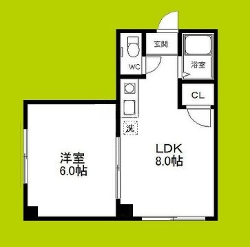 エル・コーポ粉浜 間取り