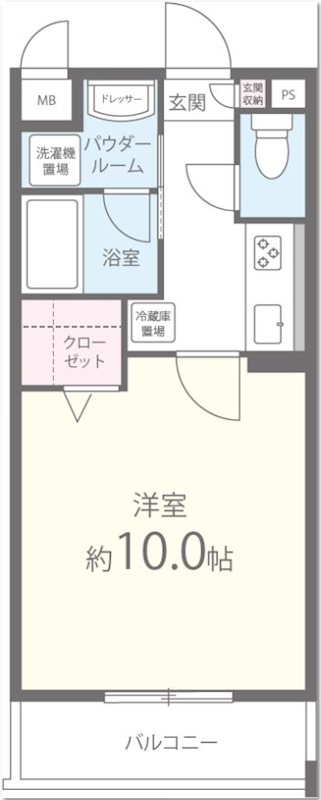 ミリアディ たかつき 間取り