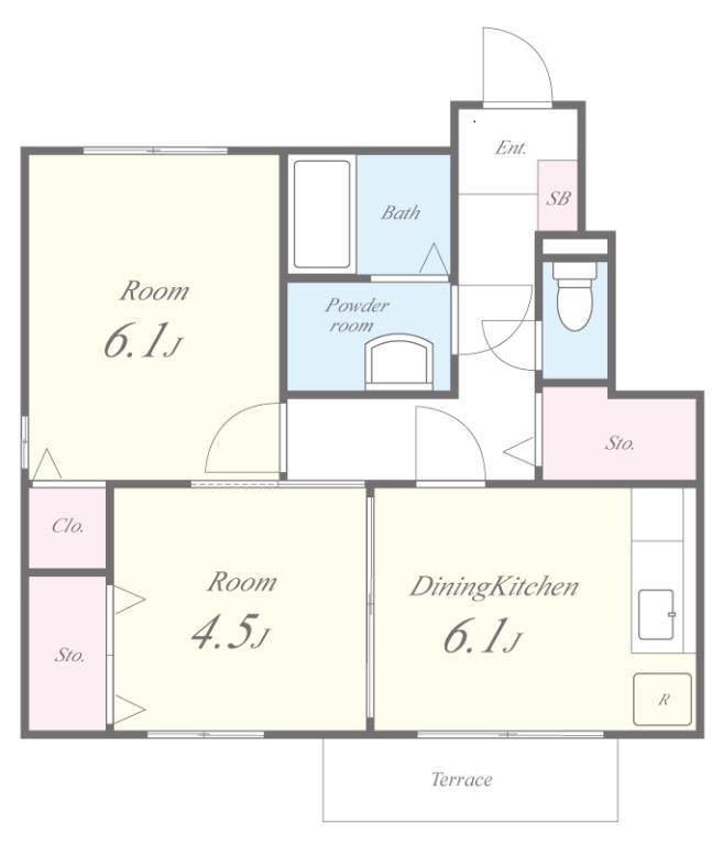 グランディール(東大阪) 間取り