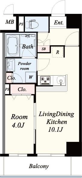 中条プレイス 間取り