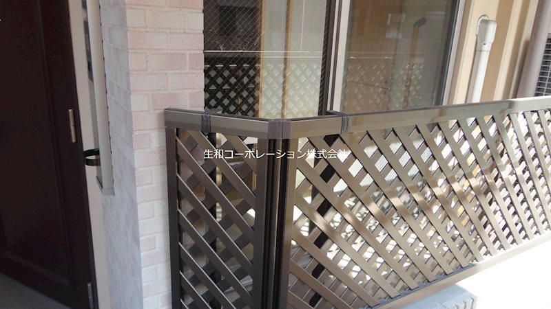 アンシャンテ総持寺 ベランダ