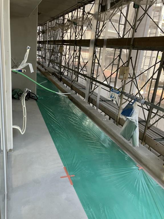 クレリア新深江 ベランダ