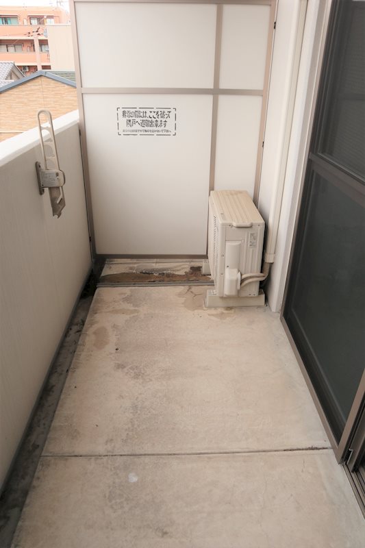 ディアコートハナテン ベランダ