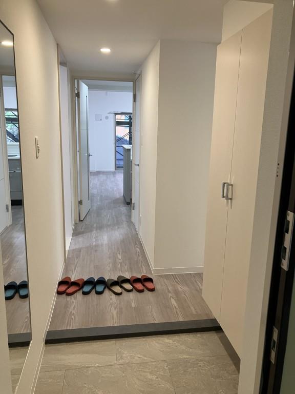 クレリア新深江 玄関