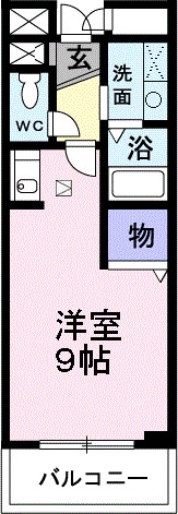 アンソレイエ 間取り