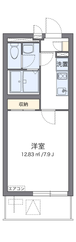 クレイノ敬 間取り