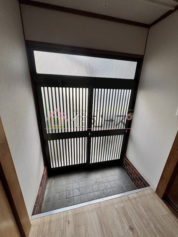 喜連3貸家 玄関