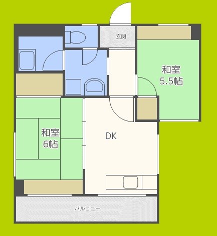 ハイツニュープラザ 間取り