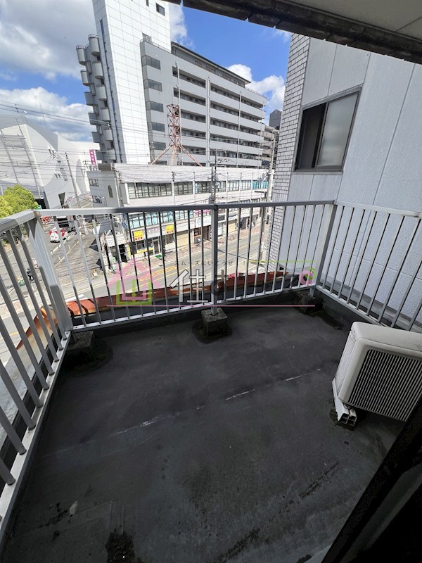 瓜破シャルマン ベランダ