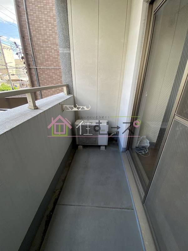 アニマート姫島 ベランダ