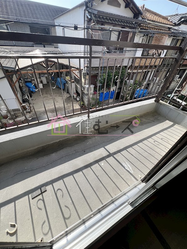 長吉六反3丁目一戸建 ベランダ