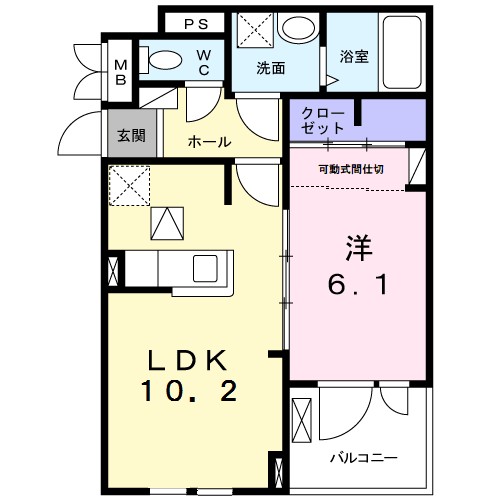 メゾン・アール 間取り