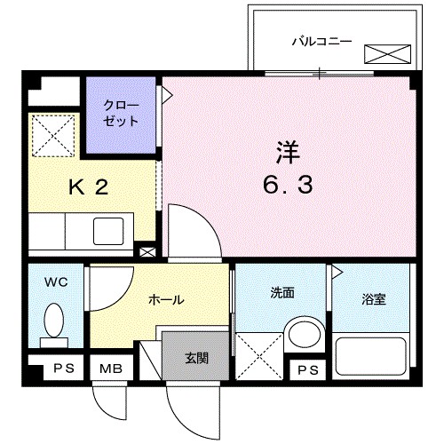 クラールブリーゼ 間取り