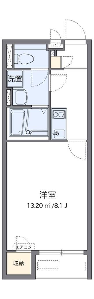 レオネクストクレモンティーヌ 間取り