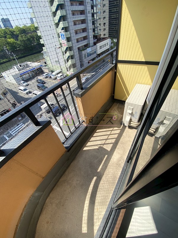 マンションスムス ベランダ