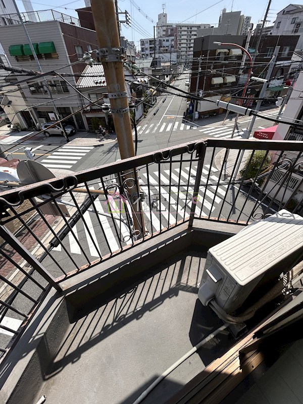 JPアパートメント東住吉Ⅲ ベランダ